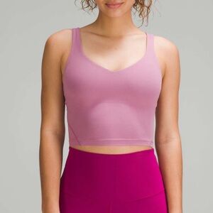 Lululemon Align Tank Top in Velvet Dust Light Pink Yoga Size 4